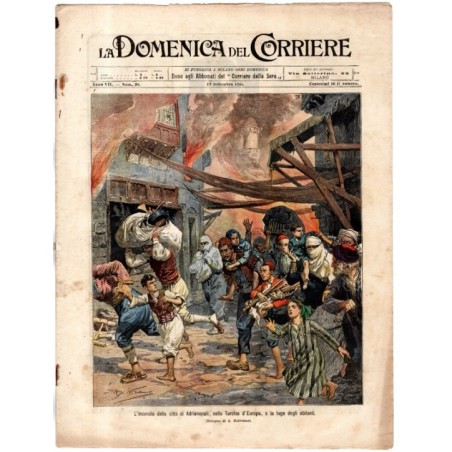 LA DOMENICA DEL CORRIERE-n 38, 17 settembre-1905