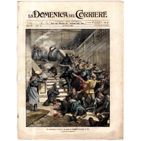LA DOMENICA DEL CORRIERE-n 42, 15 ottobre-1905