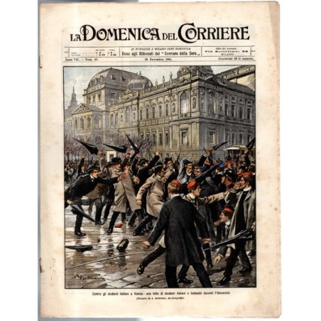 LA DOMENICA DEL CORRIERE-n 47, 19 novembre-1905