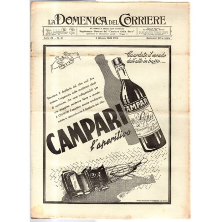 LA DOMENICA DEL CORRIERE-n 41, 6 ottobre-1940