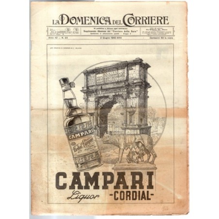 LA DOMENICA DEL CORRIERE-n 23, 2 giugno-1940