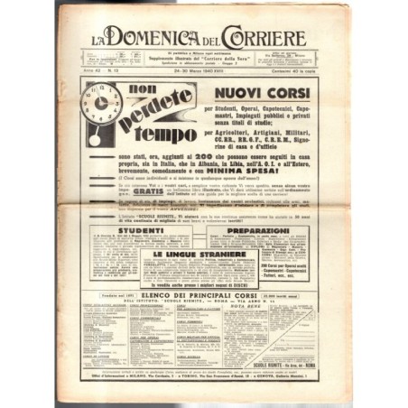 LA DOMENICA DEL CORRIERE-n 13, 24-30 marzo-1940