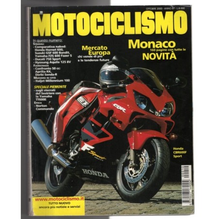 MOTOCICLISMO-n 10, ottobre-2000