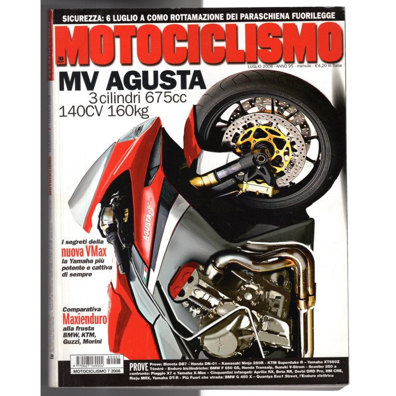 MOTOCICLISMO-n 7, luglio-2008