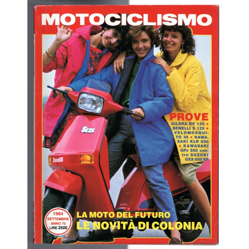 MOTOCICLISMO-n 9, settembre-1984