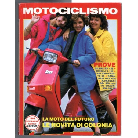 MOTOCICLISMO-n 9, settembre-1984
