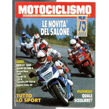 MOTOCICLISMO-n 11, novembre-1989