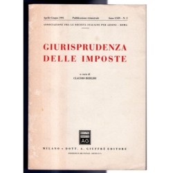 GIURISPRUDENZA DELLE IMPOSTE-n 2, aprile/giugno-1991