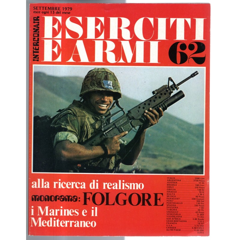 ESERCITI E ARMI-numero 62, settembre-1979