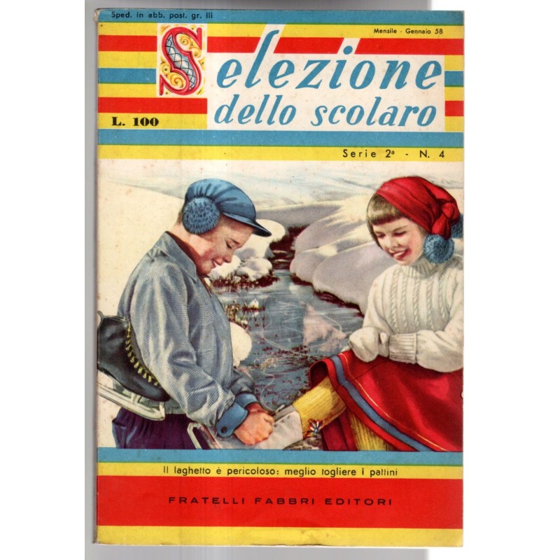 SELEZIONE DELLO SCOLARO-n 4, gen-1958