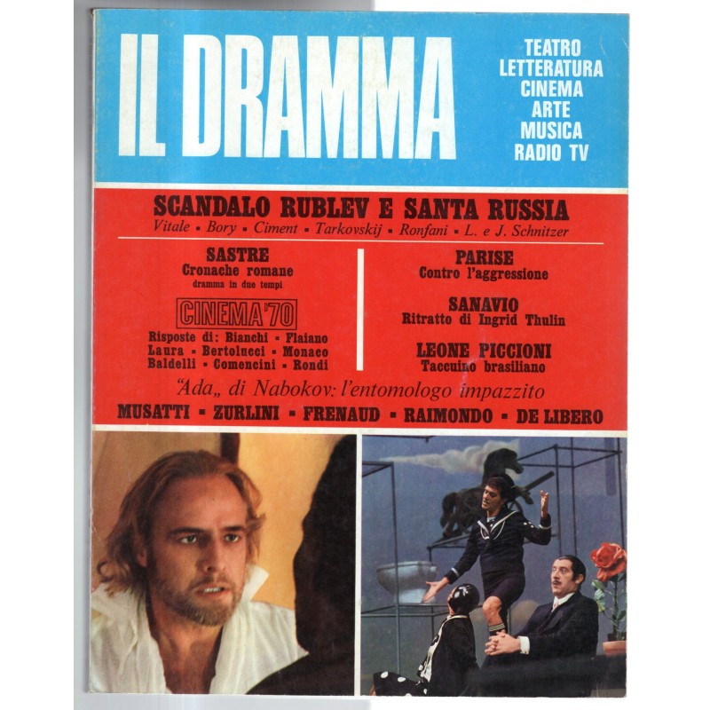 IL DRAMMA-n 1, gennaio-1970