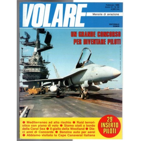 VOLARE-n 32, febbraio-1986