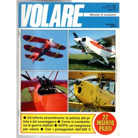 VOLARE-n 23, aprile-1985