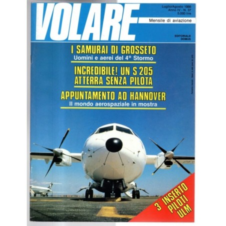 VOLARE-n 37, luglio/agosto-1986