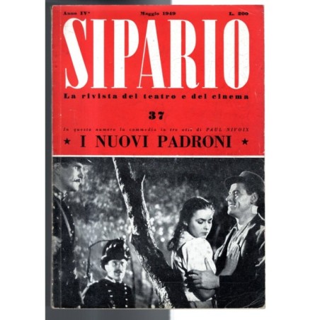 SIPARIO-n 37, maggio-1949