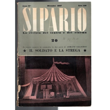 SIPARIO-n 20, dicembre-1947