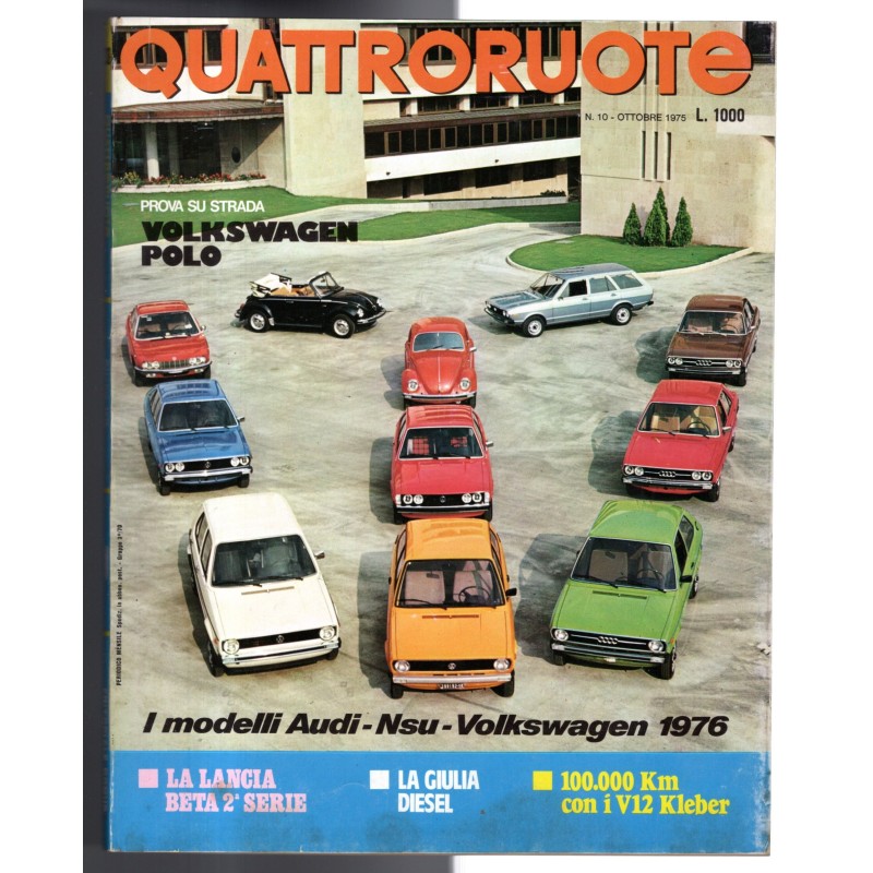 QUATTRORUOTE-n 238, ottobre-1975