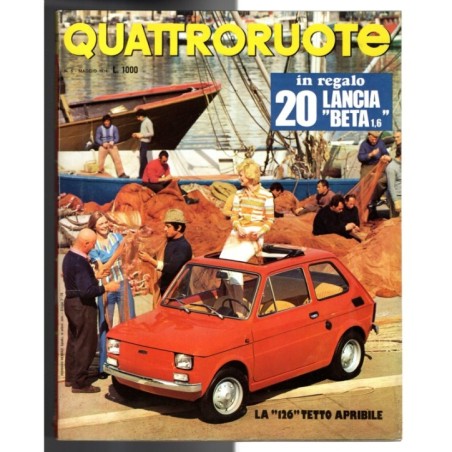 QUATTRORUOTE-n 221, maggio-1974