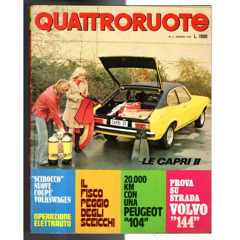 QUATTRORUOTE-n 219, marzo-1974