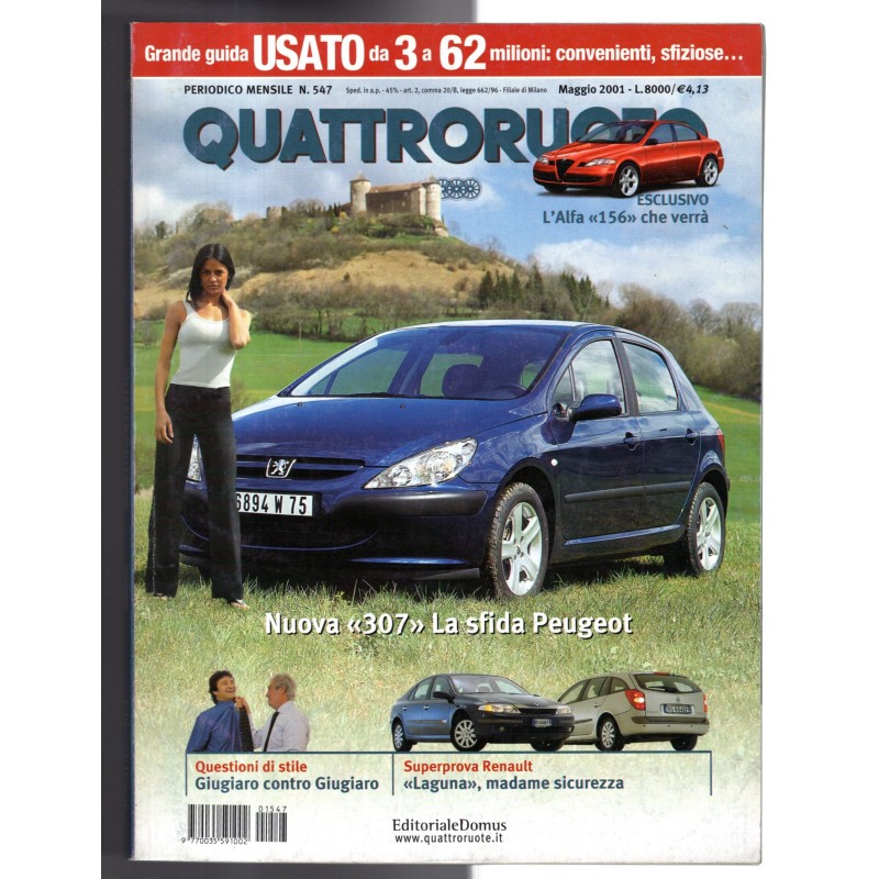 QUATTRORUOTE-n 547, maggio-2001