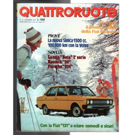 QUATTRORUOTE-n 240, dicembre-1975