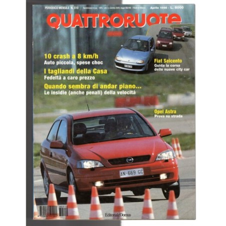 QUATTRORUOTE-n 510, aprile-1998