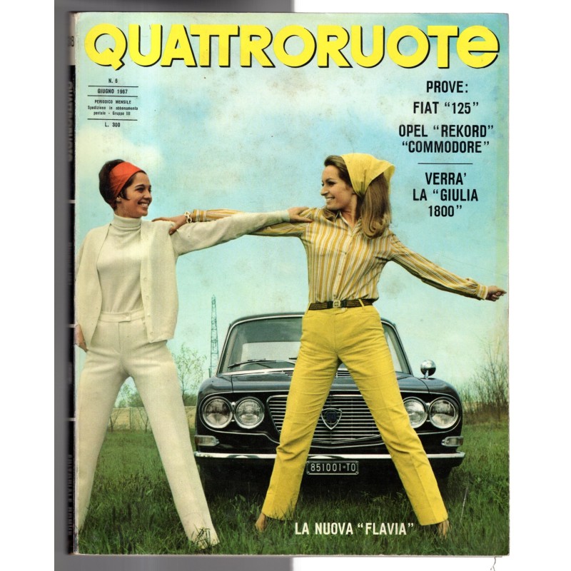 QUATTRORUOTE-n 138, giugno-1967