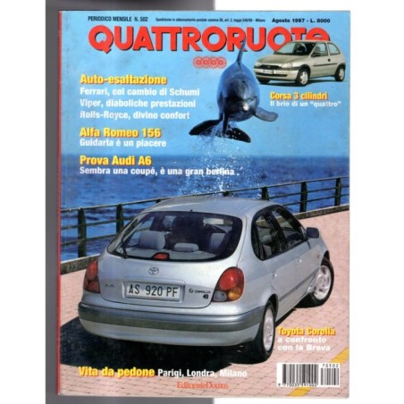 QUATTRORUOTE-n 502, agosto-1997