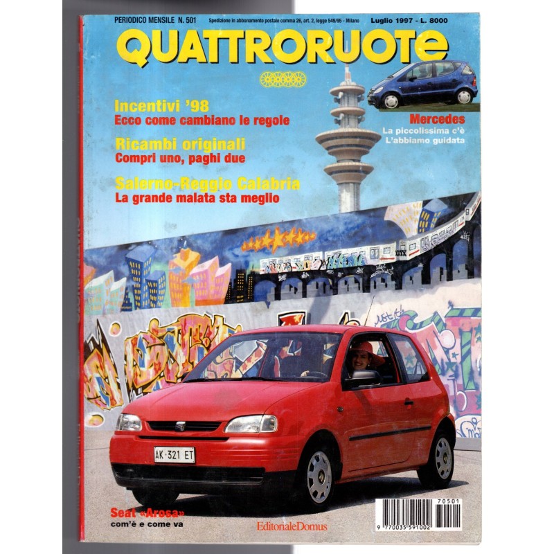 QUATTRORUOTE-n 501, luglio-1997