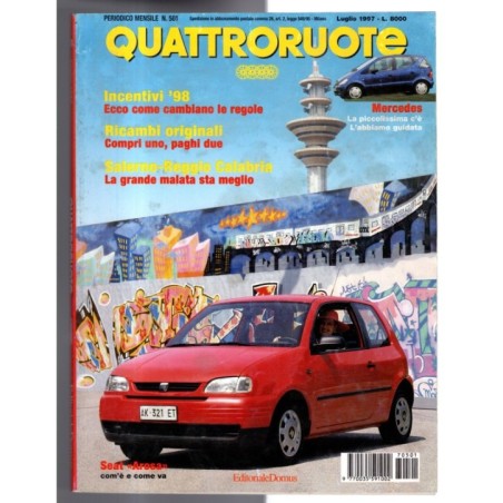 QUATTRORUOTE-n 501, luglio-1997