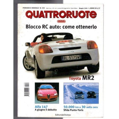 QUATTRORUOTE-n 535, maggio-2000