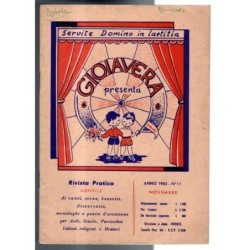 GIOIA VERA-n 11, novembre-1963