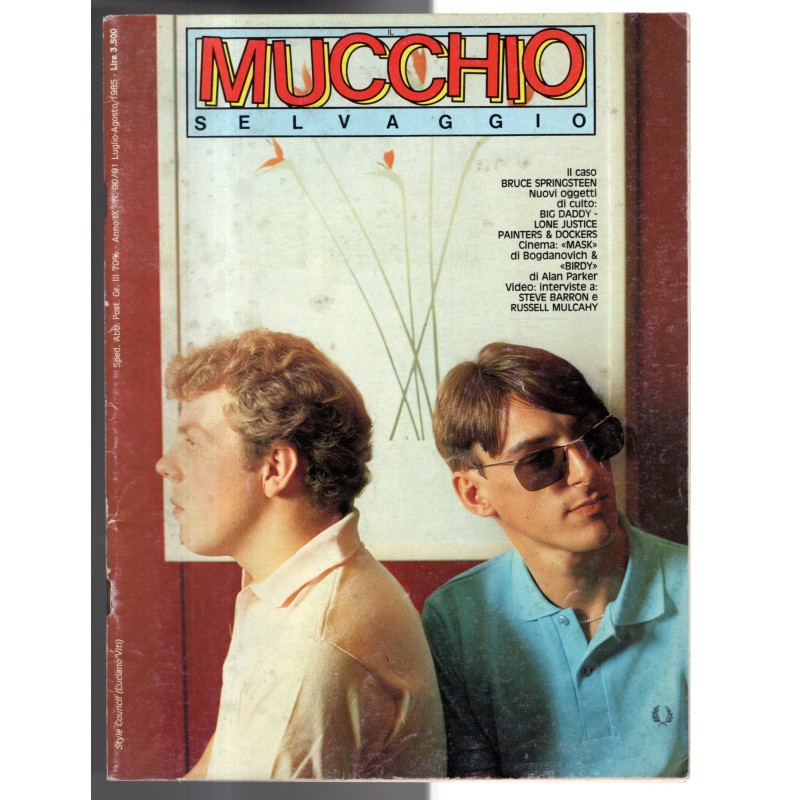 MUCCHIO SELVAGGIO-n 90-91, luglio/agosto-1985