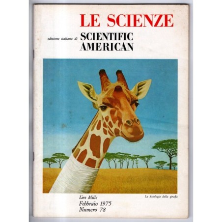 LE SCIENZE. EDIZIONE ITALIANA DI SCIENTIFIC AMERICAN-n 78, febbraio-1975