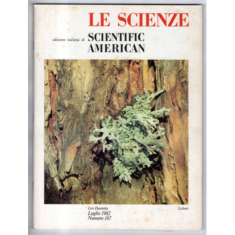 LE SCIENZE. EDIZIONE ITALIANA DI SCIENTIFIC AMERICAN-n 167, luglio-1982