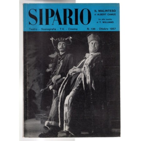 SIPARIO-n 138, ottobre-1957