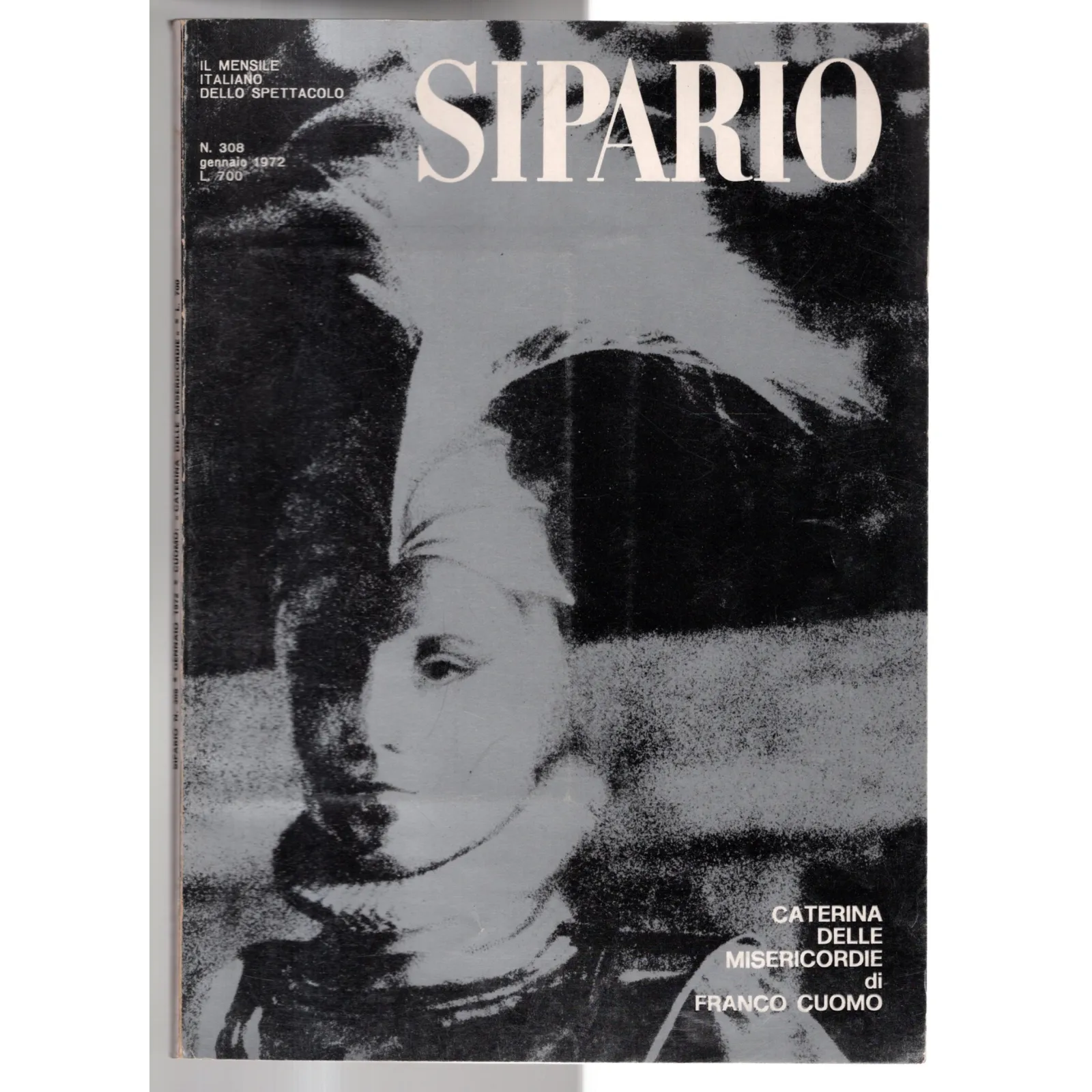 SIPARIO-n 308, gennaio-1972