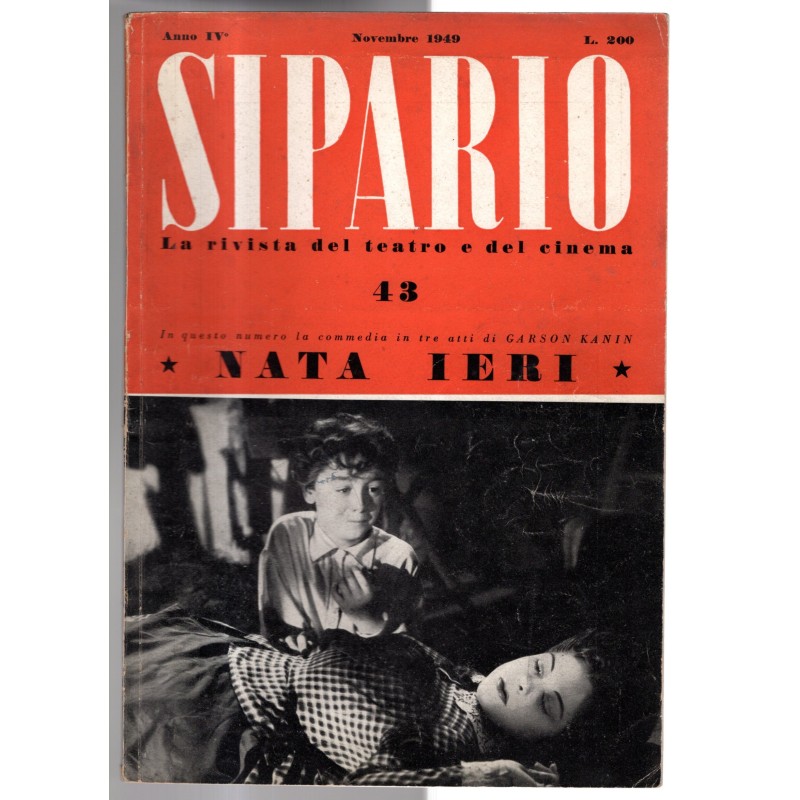 SIPARIO-n 43, novembre-1949