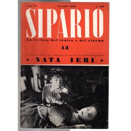 SIPARIO-n 43, novembre-1949