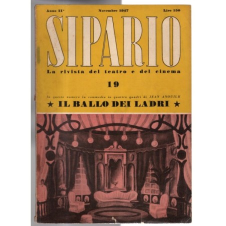 SIPARIO-n 19, novembre-1947