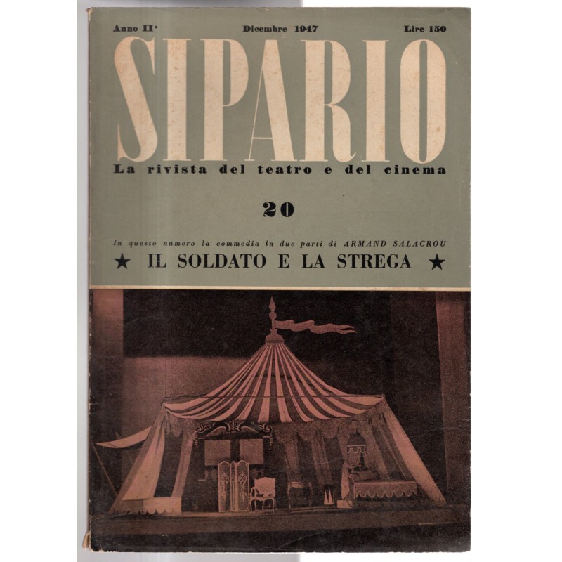 SIPARIO-n 20, dicembre-1947