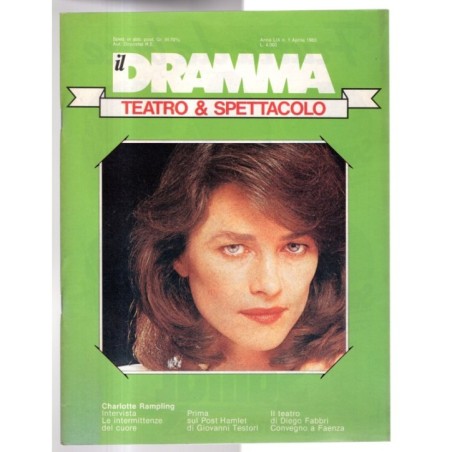 IL DRAMMA-n 1, aprile-1983