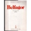 BELFAGOR. RASSEGNA DI VARIA UMANITÀ-n 3, 31 maggio-1983