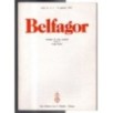 BELFAGOR. RASSEGNA DI VARIA UMANITÀ-n 1, 31 gennaio-1985