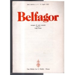 BELFAGOR. RASSEGNA DI VARIA UMANITÀ-n 4, 31 luglio-1983
