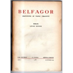 BELFAGOR. RASSEGNA DI VARIA UMANITÀ-n 5, 30 settembre-1955