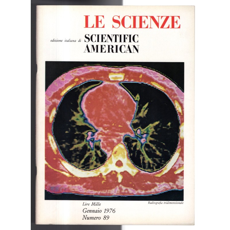 LE SCIENZE. EDIZIONE ITALIANA DI SCIENTIFIC AMERICAN-n 89, gennaio-1976