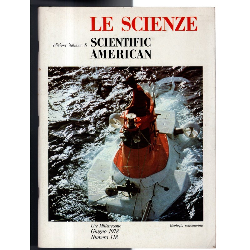 LE SCIENZE. EDIZIONE ITALIANA DI SCIENTIFIC AMERICAN-n 118, giugno-1978