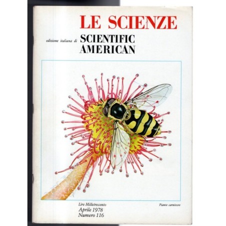 LE SCIENZE. EDIZIONE ITALIANA DI SCIENTIFIC AMERICAN-n 116, aprile-1978