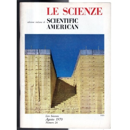 LE SCIENZE. EDIZIONE ITALIANA DI SCIENTIFIC AMERICAN-n 24, agosto-1970